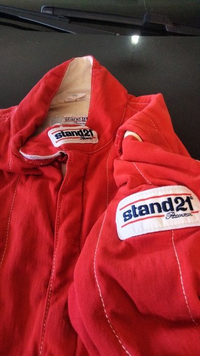 Combinezon rally și căști Sparco