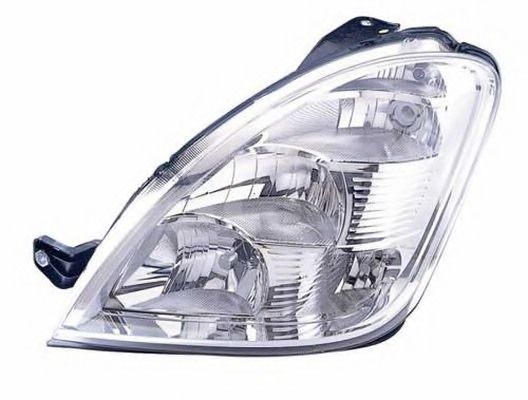 Far Iveco Daily, 2006-09.2011, Electric, tip bec H1+H1+H7, omologare ECE, cu motoras, 69500013, Stanga, marca TYC