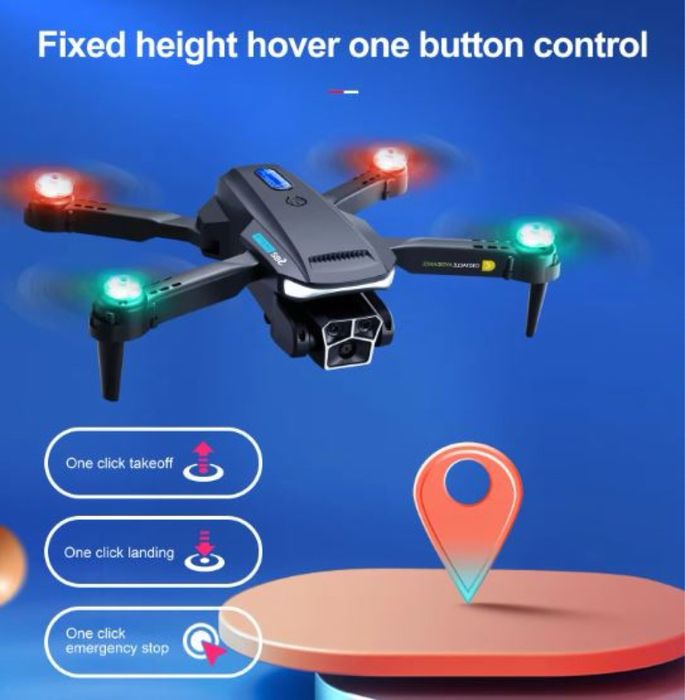 Радиоуправляем дрон с 4K HD камера и три камери S82