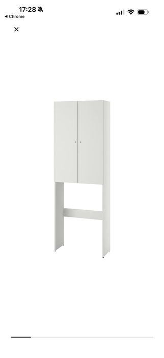 Dulap alb IKEA pentru baie