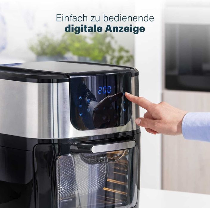 Фритюрник с горещ въздух Фурна Air fryer ЕЪР ФРАЙЪР Дигитален Дисплей