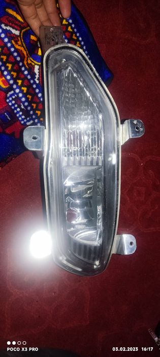 Gentra передней туманка левый.