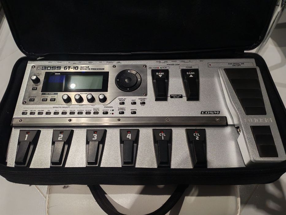 Гитарный процессор boss gt 10