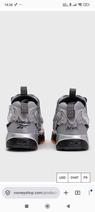 Reebok Fury Aries 42 & 44 100% original