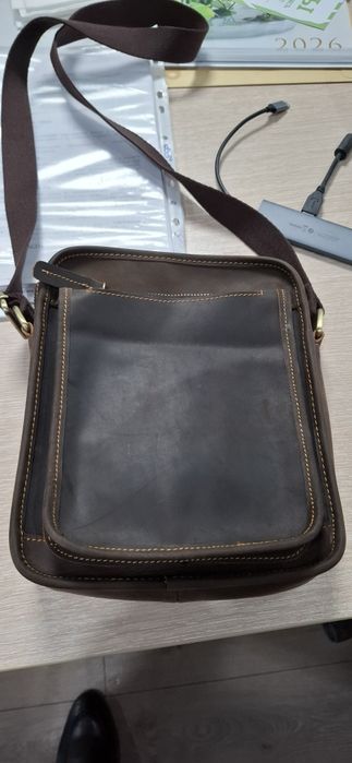 Продам барсетку, натуральный нубук