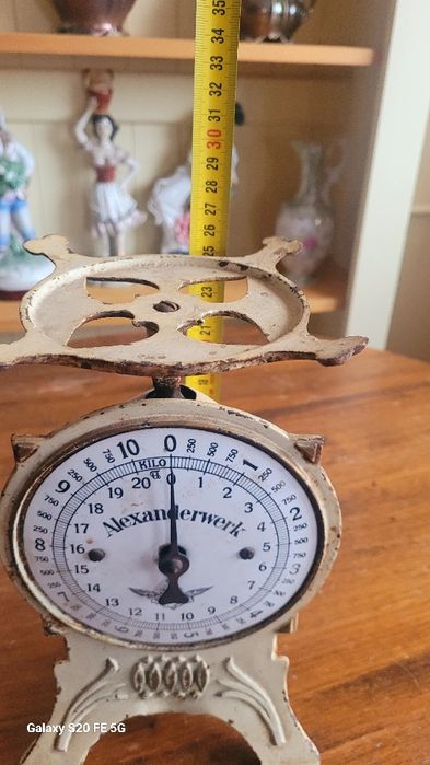 Винтидж немска колекционерска кухненска везна