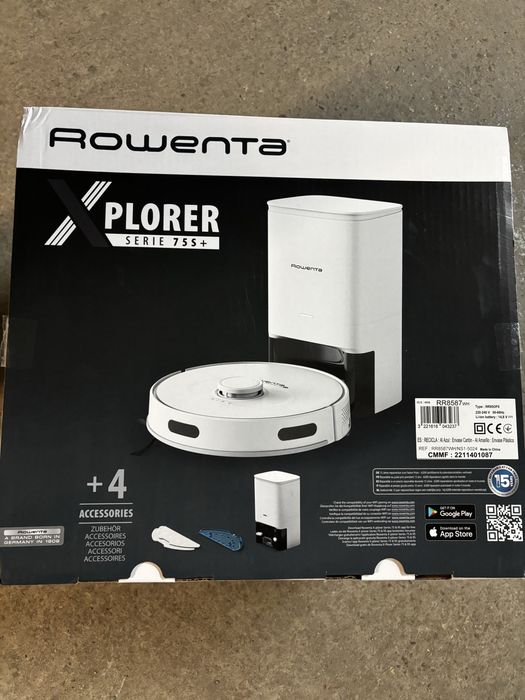 Прахосмукачка робот Rowenta X-Plorer Serie 75S+
