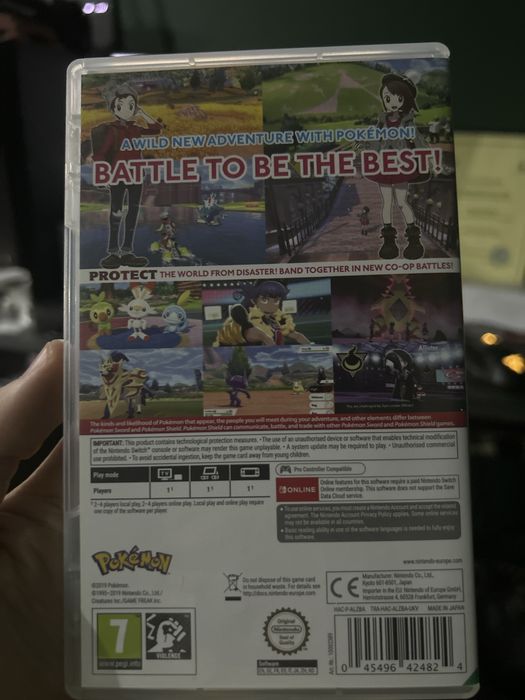 Pokemon Shield Nintendo Switch
