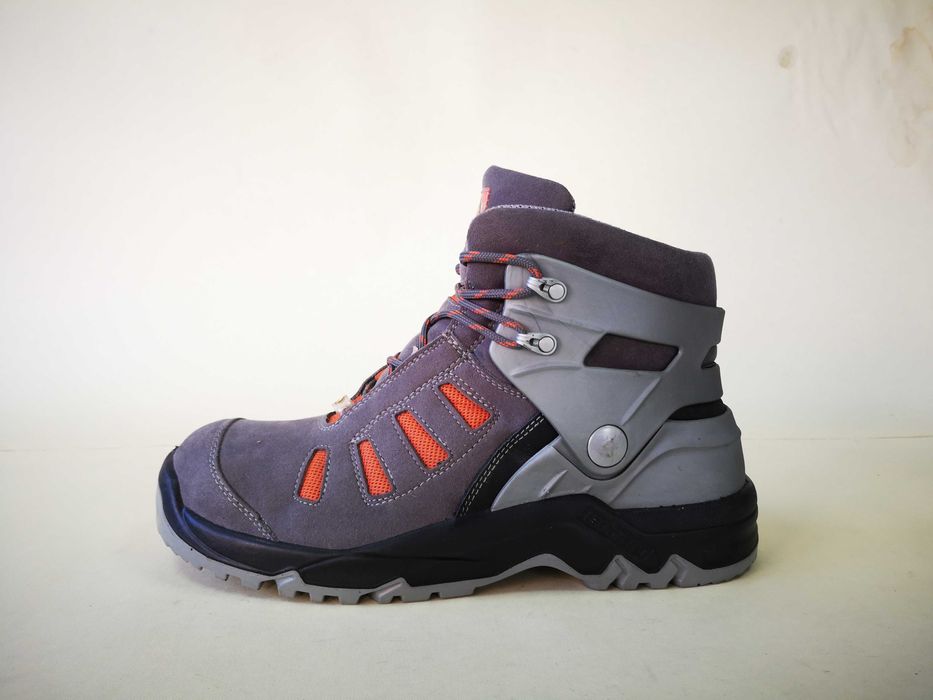 Bocanci lucru PIELE 44 45 ELTEN Protectie bombeu metalic  UVEX ca NOI