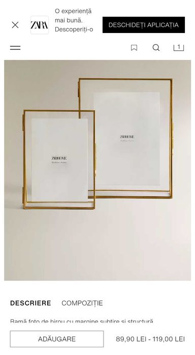 40Rama Foto Zara Home