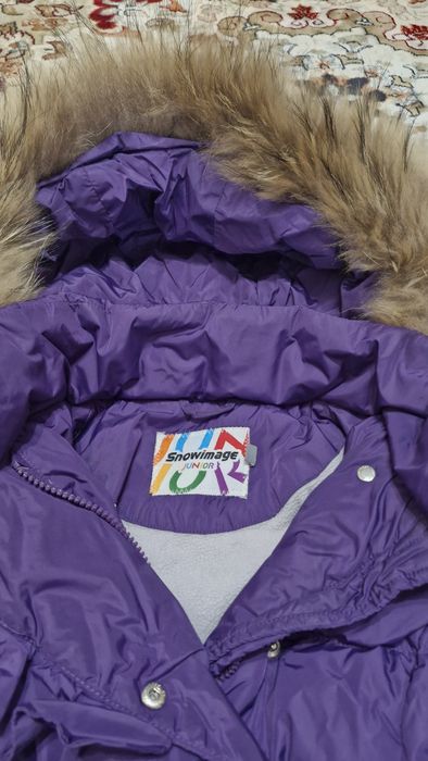 Куртка пуховик  на девочку