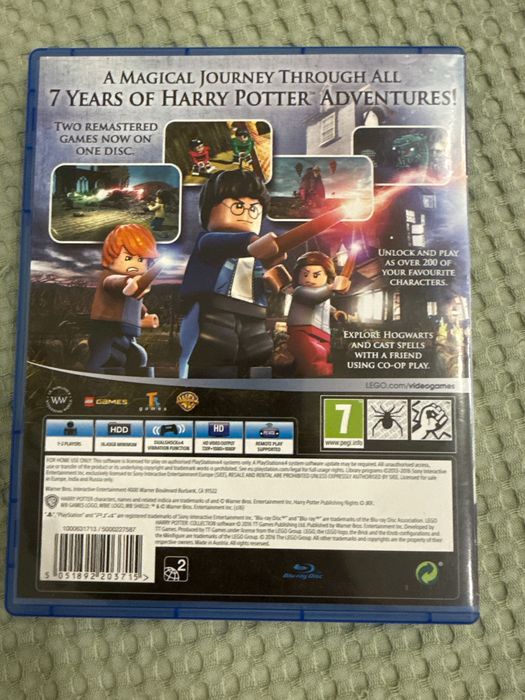 Диск на PS4 Lego Harry Potter