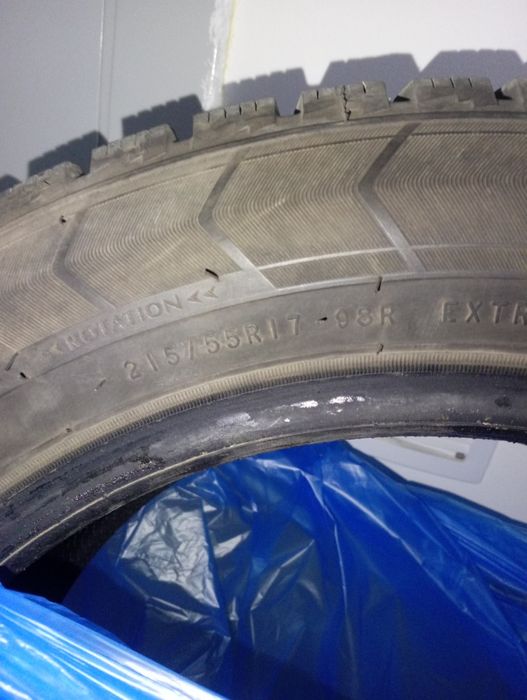 Зимние шины лепучка