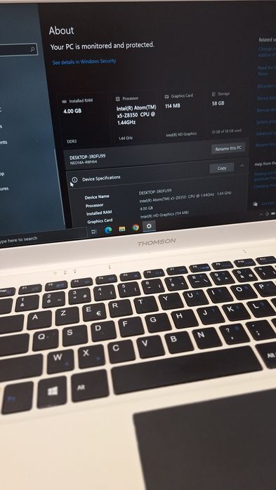 Laptop Thomson NEO 14A slim,rapid,5V DC