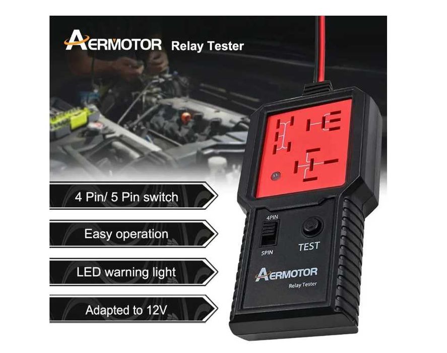 Тестер за автомобилни релета 12V | Универсален диагностичен уред