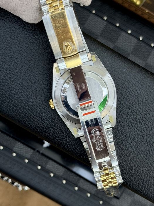 Rolex Date-Just 41mm Wibmledon Yellow Gold