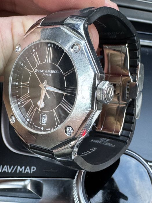 Baume & Mercier Riviera Diamond Bezel