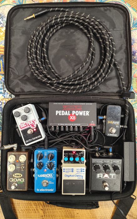 Pedalboard  Chitara Pedale efecte