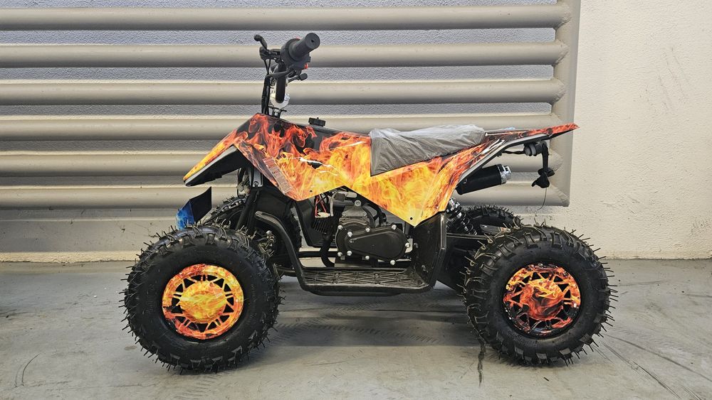 Tesla 49cc cu pornire la buton și demaror pentru copii între 3-10 ani