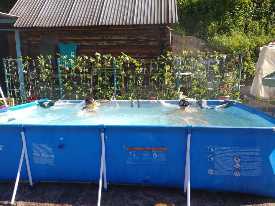 Каркасный бассейн на Бухтарме