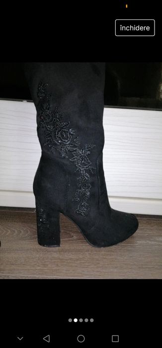 Cizme până la genunchi mărimea 39