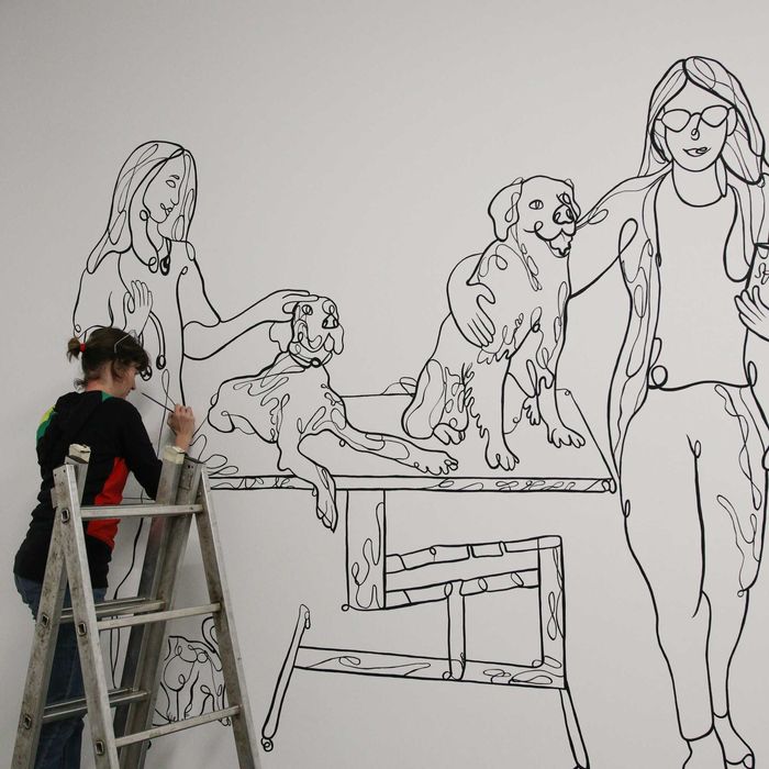 Pictura pe Pereti interior/exterior