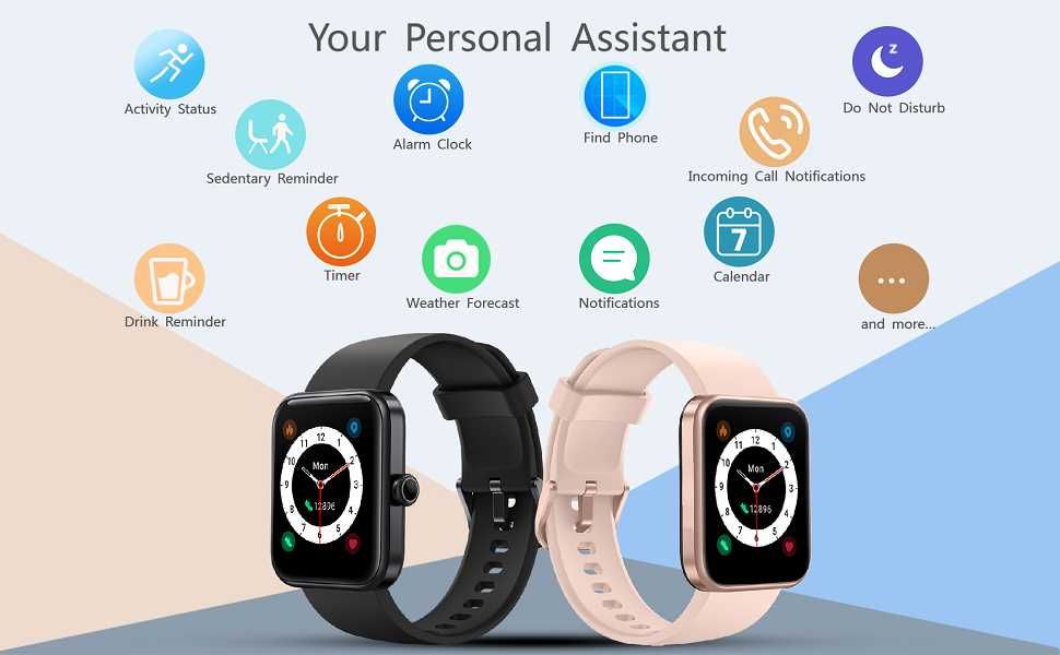 UMIDIGI UFit Pro(44 мм) Смарт часовник- фитнес тракер