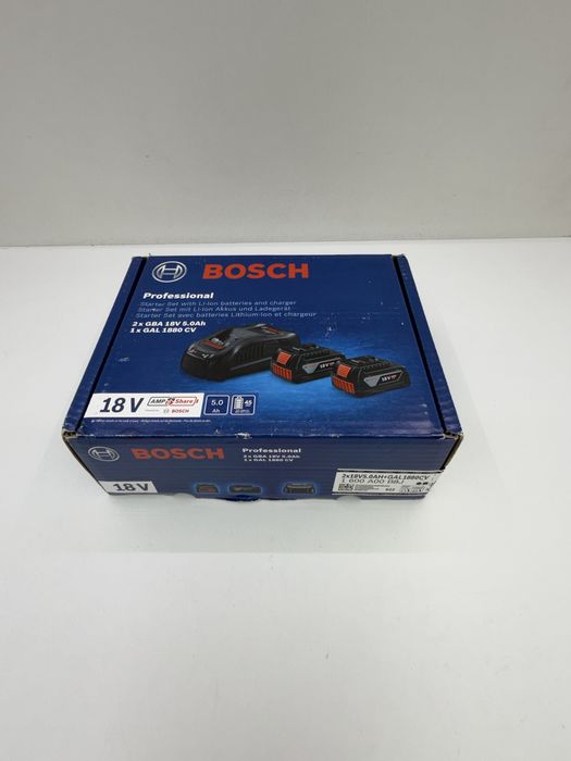 Bosch Professional Starter Set 18V 2x 5.0Ah GAL 1880 CV Nou