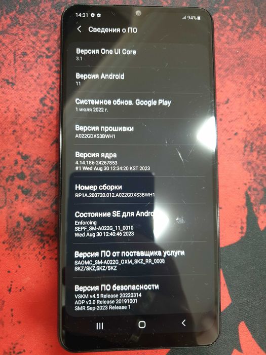 Продаётся телефон samsung A022. 2/32 (SM-A022G)
