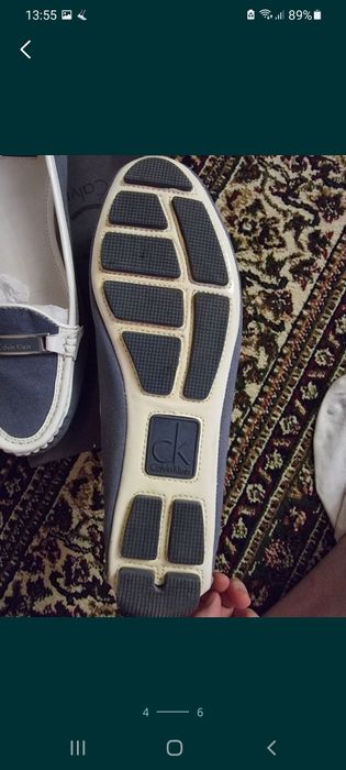 Calvin  Klein  мокасины