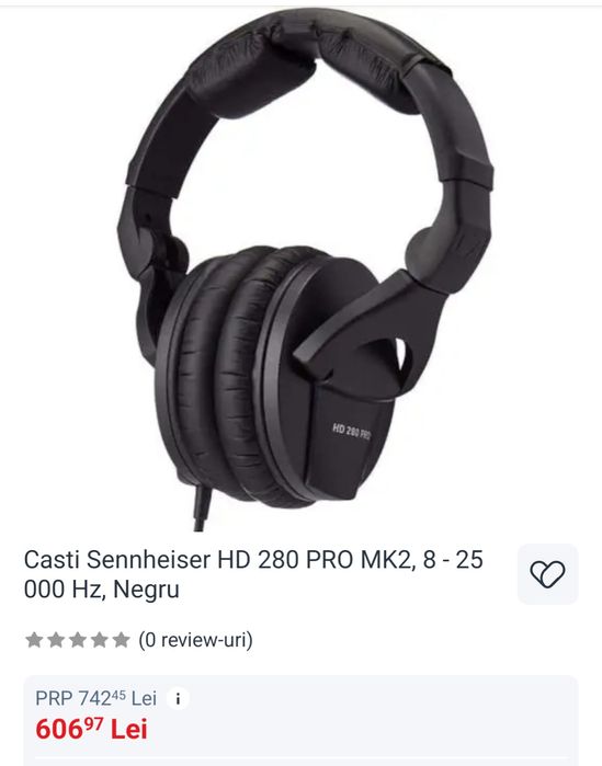 Casti Sennheiser HD 280 pro