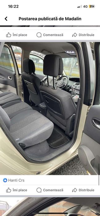 Renault scenic 1.9 dci in stare buna!