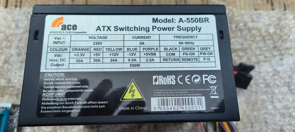 Asus дънна платка + още части