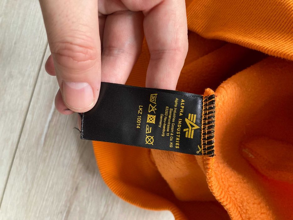 Alpha Industries мъжки суитчър суичър размер М