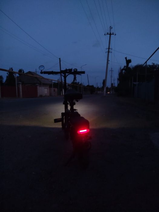 Электро велосипед леопард