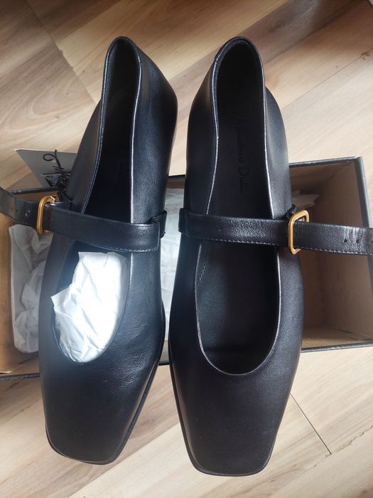Massimo Dutti балетки кожаные 37 размер