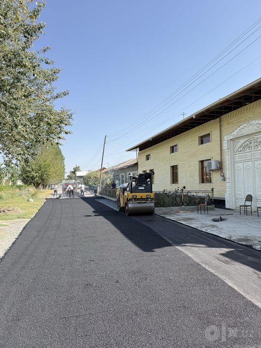 Sifatli asfalt bosish xizmati
