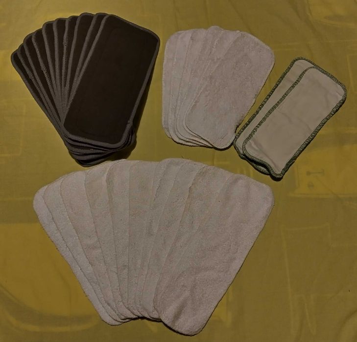 Комплект от 18бр. Многократни пелени - различни видове