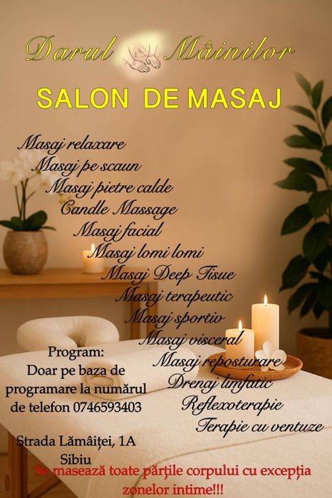 Masaj profesional