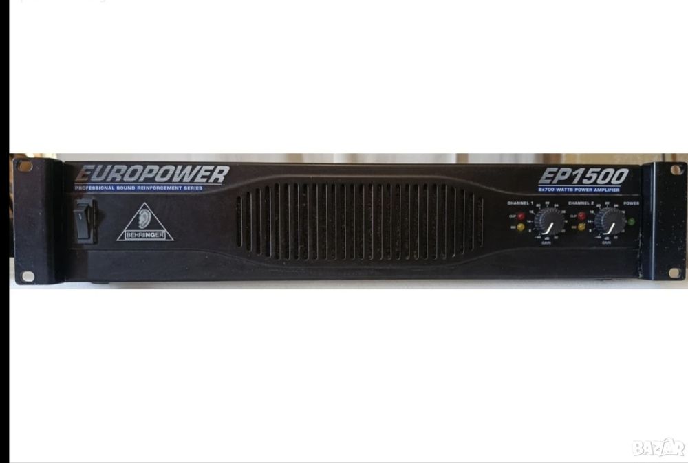 професионално стъпало усилвател Behringer EP 1500