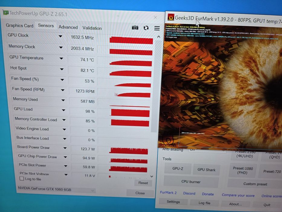 GTX 1060 6Gb Palit Jetstream