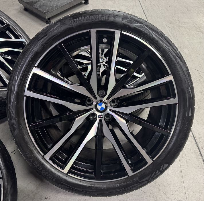 Jante Bmw X5 X6 R22 G05 G06 Originale M742 Continental de vara