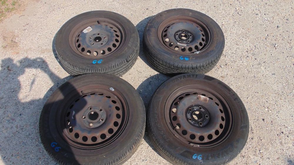 Jante R15 VW Golf 6 Seat Leon Toledo Skoda Octavia Audi A3 Touran Passat b7 jante cu anvelope vara