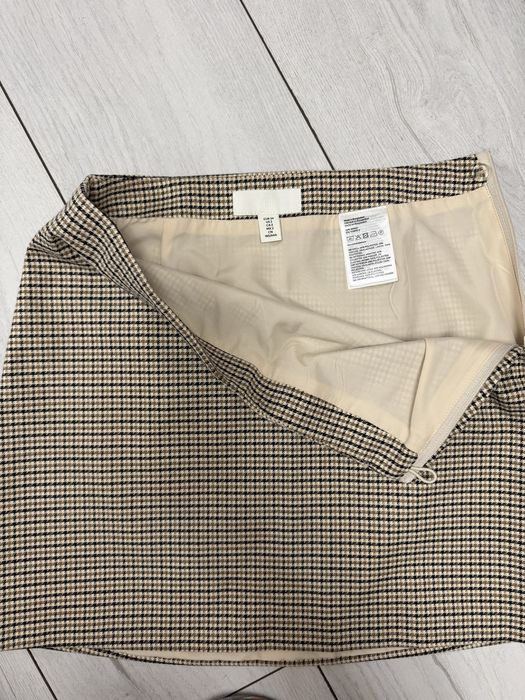 Юбка в клетку.