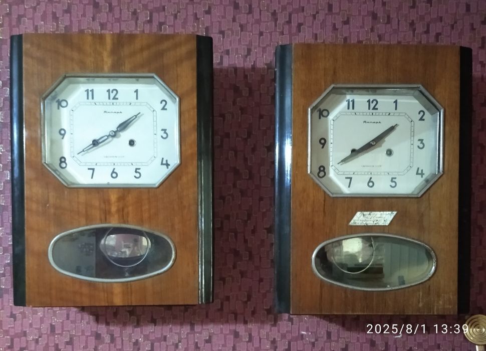 Часы " Янтарь* с боем