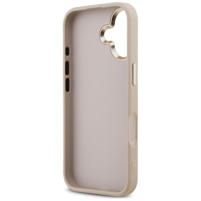 Case guess 4g big 4g classic logo for iphone 17 pink gold