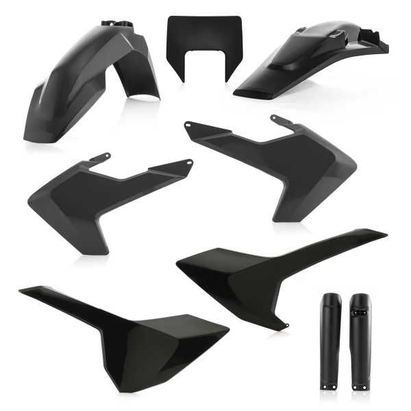 Kit plastice complet Acerbis Husqvarna 17-19 Alb/Gri/Negru