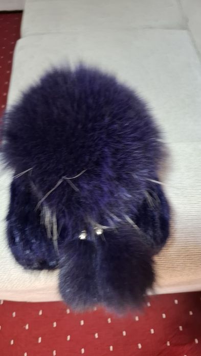 Шапочка норка новая