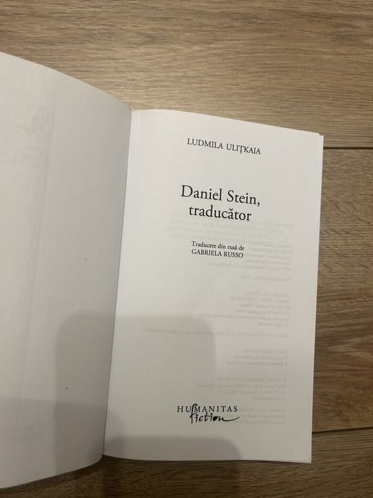 Daniel Stein, traducator - Ludmila Ulițkaia