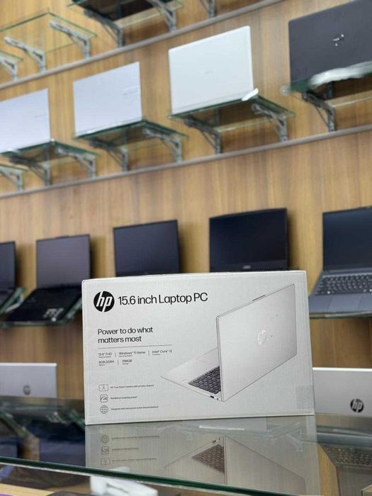 HP 15, Intel Core i3-N305, 8/256GB SSD, 15.6" FHD IPS,Fingerprint